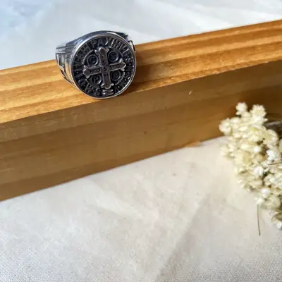 Anel de Aço Inox São Bento Proteção