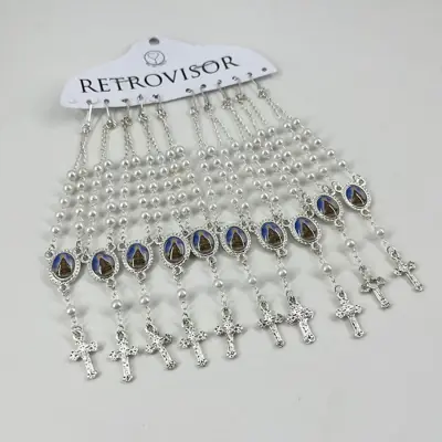 Dezena Carro Nossa Senhora Aparecida Pérola 5mm